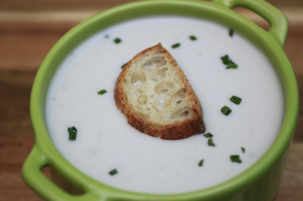 Potato-Leek Soup via LifeBetweenWeekends.com