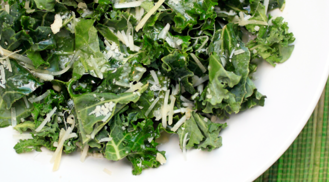 Lemon-Garlic Kale Salad, LifeBetweenWeekends.com