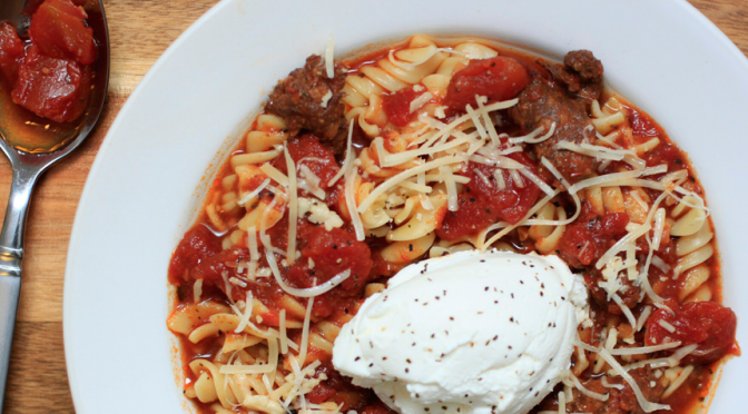 Slow cooker lasagna soup (Photos: Nathan Davison)