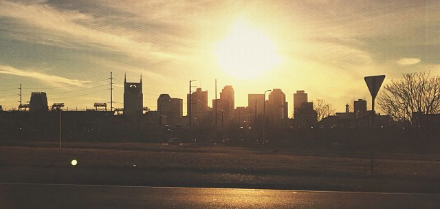 Nashville city skyline - Photo: Michelle Stewart (Instagram: @meeechelle16)