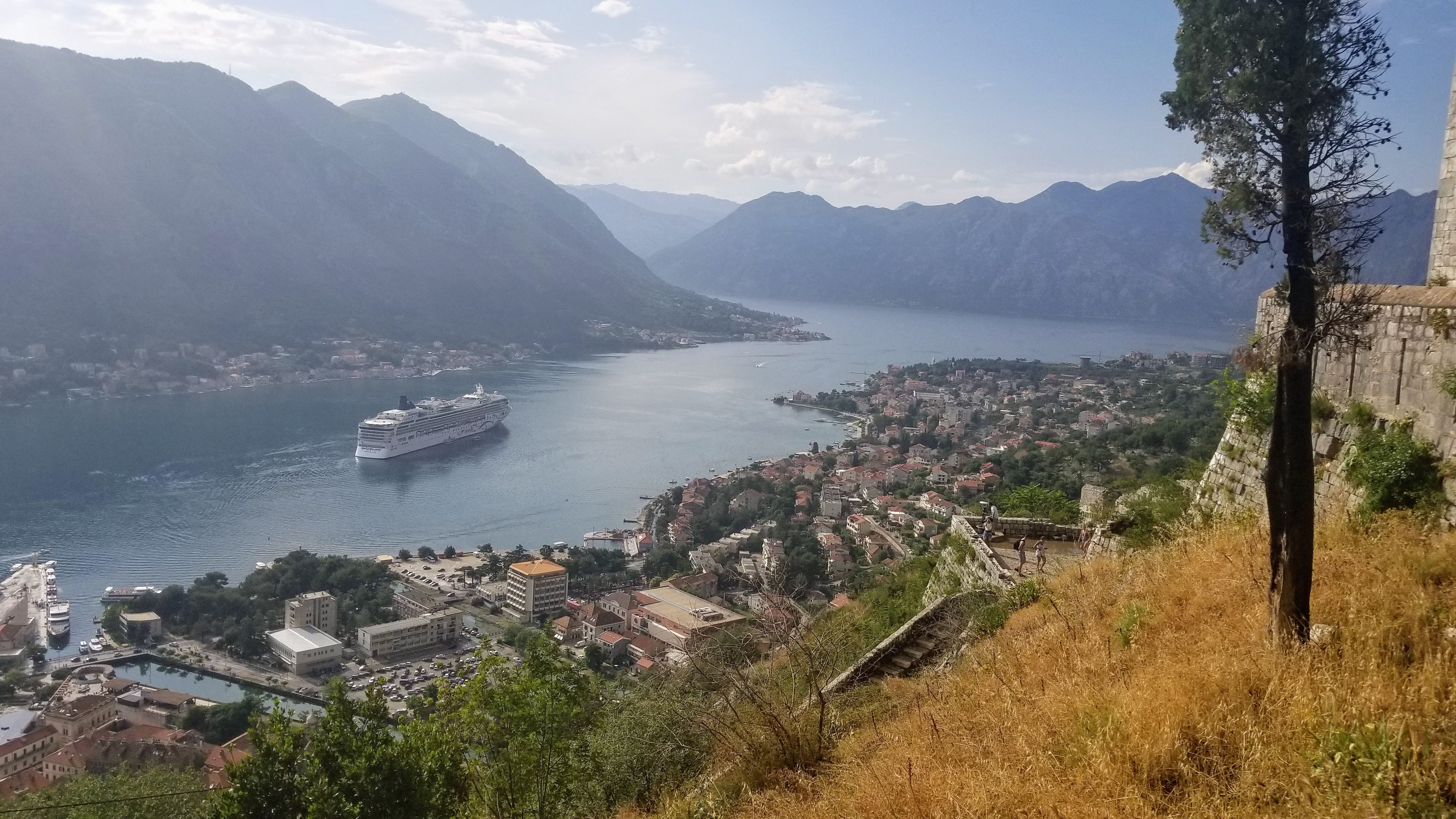 Norwegian Cruise Lines in Kotor - Photo: Candace Braun Davisonac