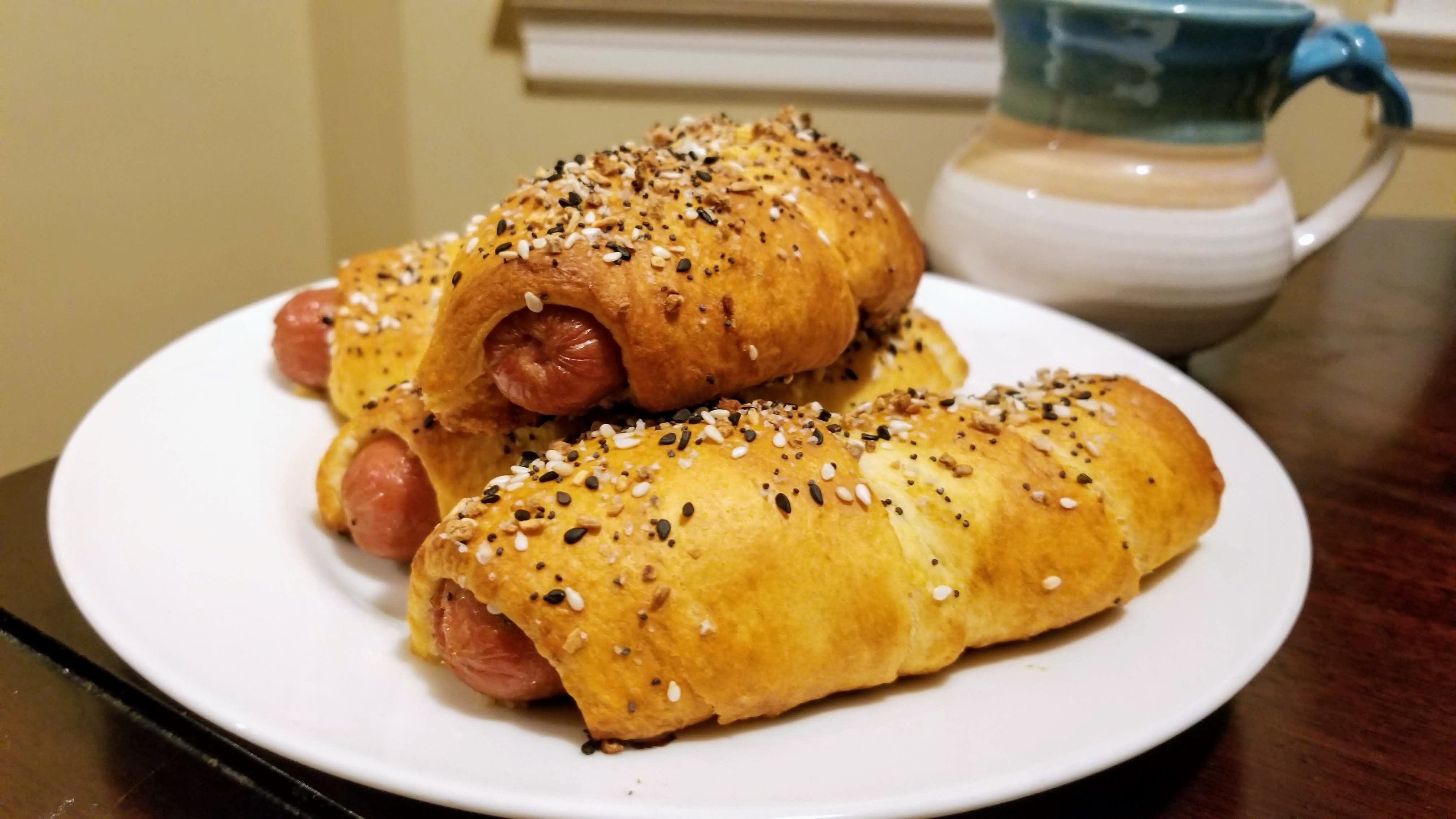 Everything Bagel Dogs