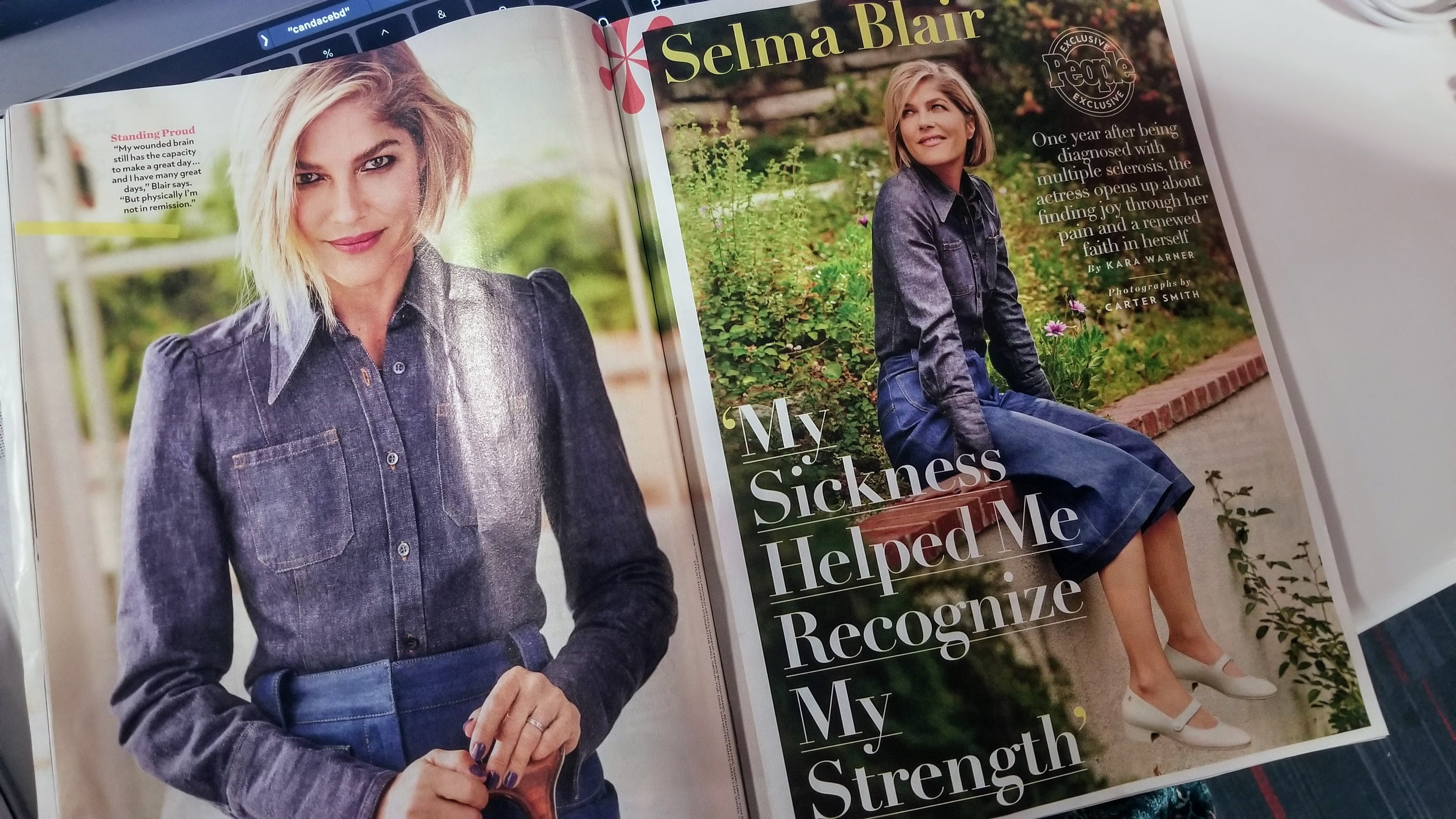 Selma Blair's People Cover Story