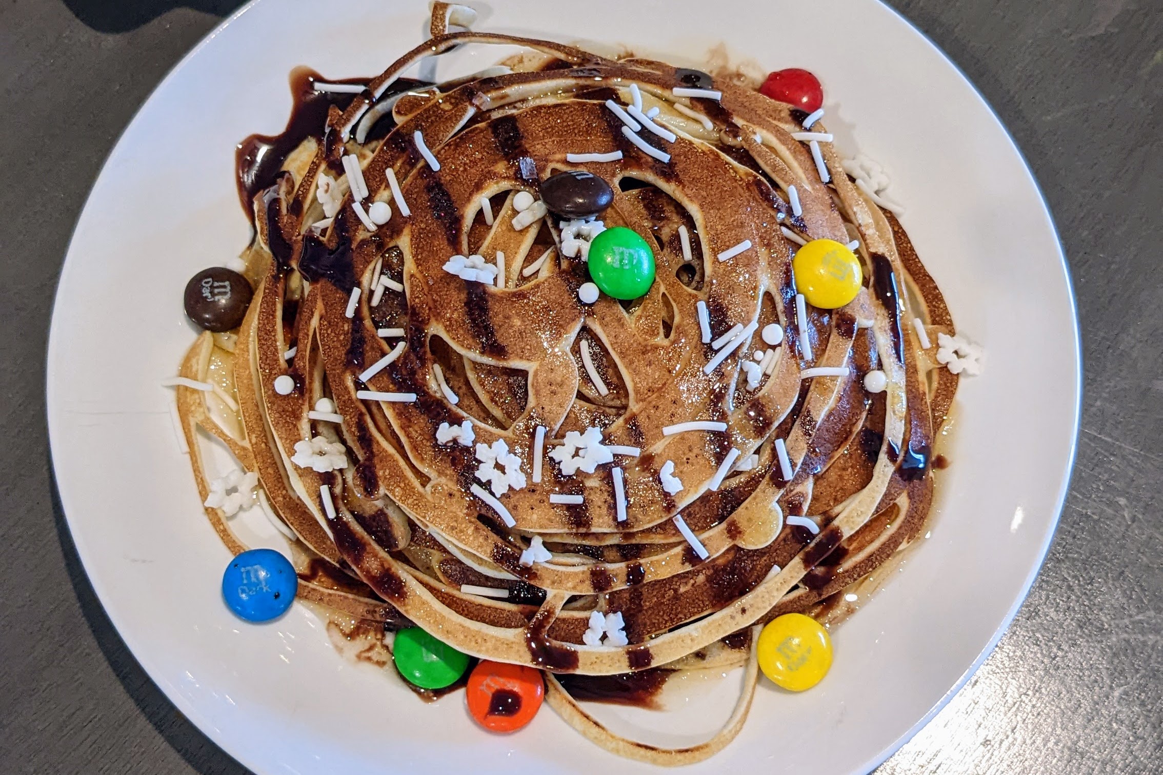 Buddy the Elf-Inspired Breakfast Pancakes